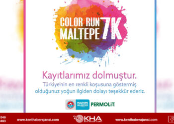 Boğaz’ın ortasında spor yaptılar