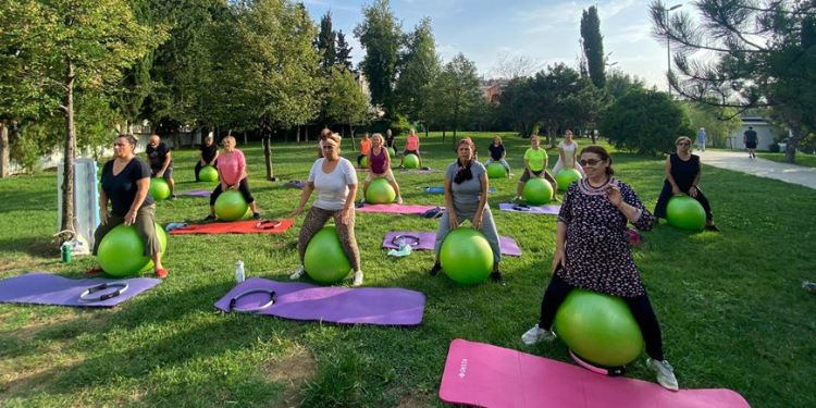 Maltepeli vatandaşlar güne zinde başlıyor