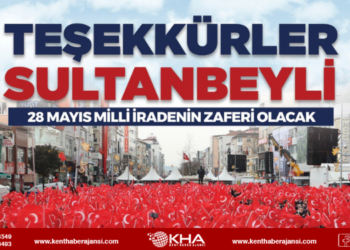 Sultanbeyli Cumhur İttifakına İstanbul’da En Yüksek Oyu Verdi