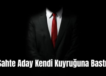 Sahte Aday Kendi Kuyruğuna Bastı!
