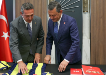 Özgür Özel ve Ali Koç bir araya geldi