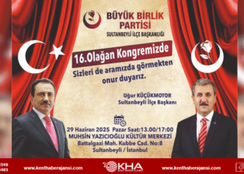 Büyük Birlik Partisi Sultanbeyli İlçe Teşkilatında Kongreye Gidiyor