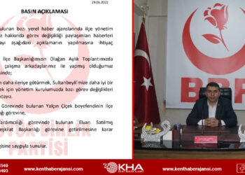 Başkan Arslanoğlu’ndan Görev Değişimi Açıklaması