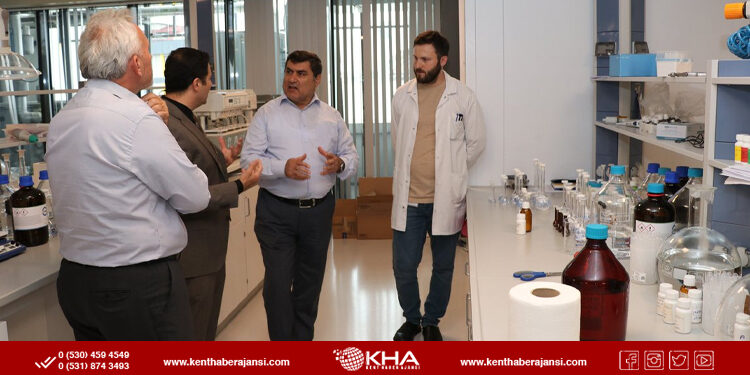 Kaymakam Şahin’den BERKO İlaç Fabrikası’na Ziyaret