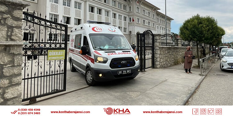 YKS’ye gireceği okulda merdivenlerden düşerek yaralandı