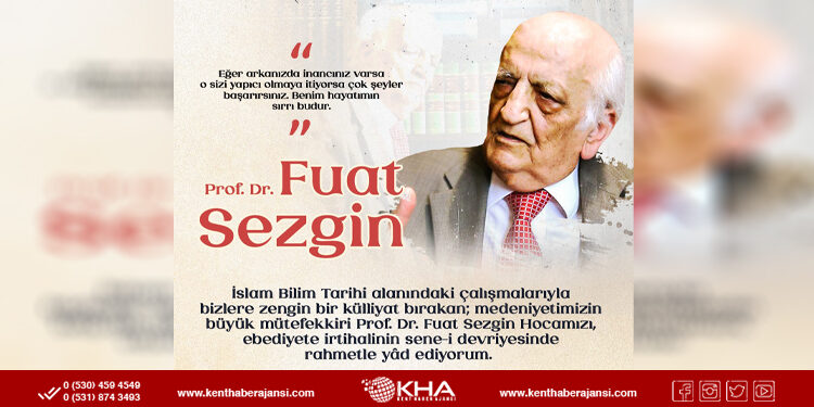 Başkan Keskin, Prof. Dr. Fuat Sezgin Rametle Andı
