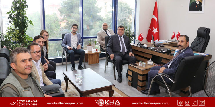 Kaymakam Şahin’den Siyasi Partilere Ziyaret