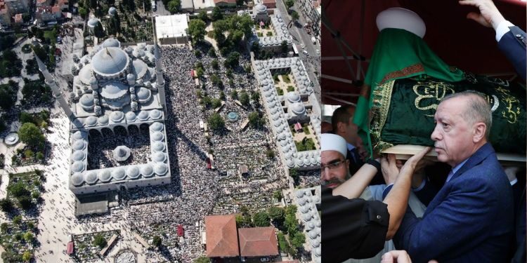 Mahmut Ustaosmanoğlu son yolculuğuna uğurlandı