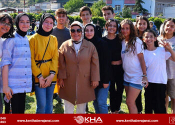 Sancaktepeli gençler YKS öncesi stres attı