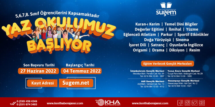 SUGEM’de Yaz Okulu Kayıtları Başladı