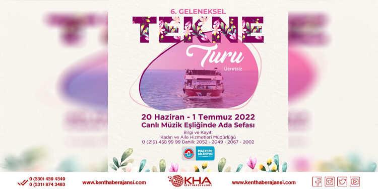 Maltepe’de Geleneksel Tekne Turu Başlıyor