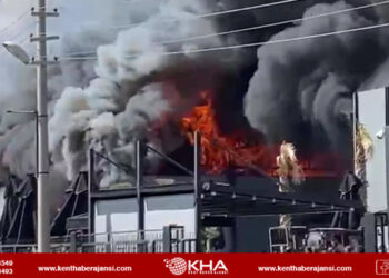 Diyarbakır’da fabrika yangını!