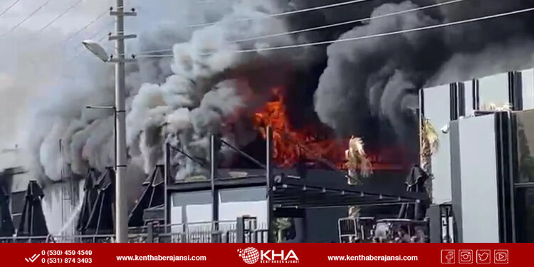 Diyarbakır’da fabrika yangını!