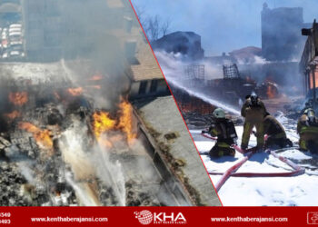 Emniyet Müdürlüğü deposu alev alev yandı!