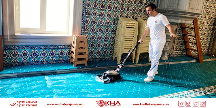 Maltepe’nin camileri bayram namazına hazırlanıyor