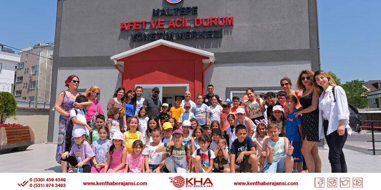 Maltepeli çocuklara acil durum eğitimi verildi