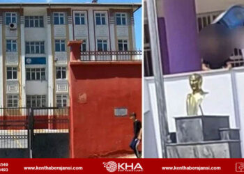 İlkokulda Atatürk büstüne saldırı!