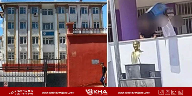 İlkokulda Atatürk büstüne saldırı!