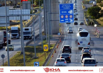 Anadolu Otoyolu’nda bayram dönüşü trafik