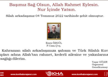 Başkan Döğücü’den Şehit Ailesine Başsağlığı Mesajı