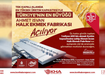 Ahmet İsvan Halk Ekmek Fabrikası Açılıyor