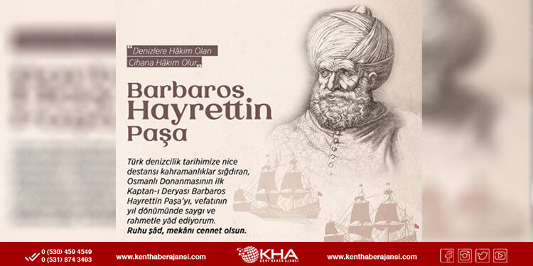 Başkan Keskin, Barbaros Hayrettin Paşa’yı Rahmetle Andı