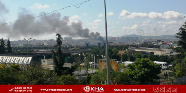 Son Dakika: Sultanbeyli’de Yangın!