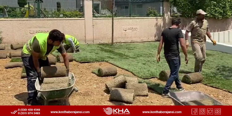 Kartal’da Park ve Bahçelere Bakım ve Onarım