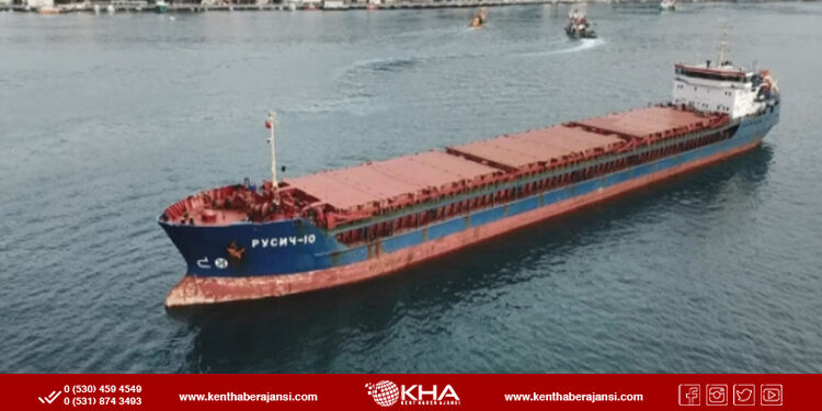 Ukrayna, Türk limanına yanaşan tahıl gemisine el konulmasını istedi