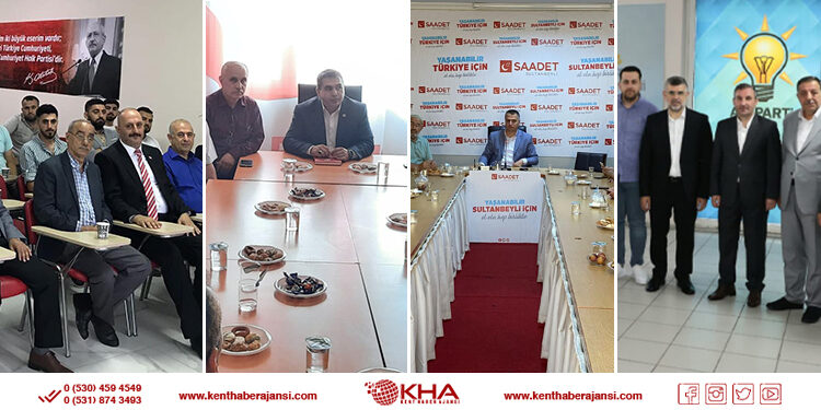 Sultanbeyli’nin Siyasi Liderleri Bayramlaştı