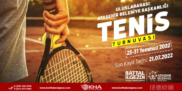 Ataşehir’de “Tenis Turnuvası” Rüzgarı Esecek