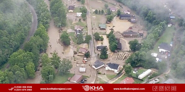 ABD’yi sel vurdu: Onlarca kişi kayıp!