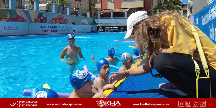 Sultanbeyli’de Yüzme Bilmeyen Kalmayacak