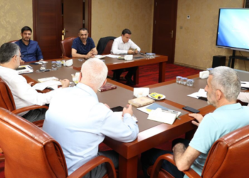 Başkan Keskin, Yardımcılarıyla Bir Araya Geldi