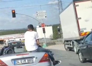 Sultanbeyli’de Tehlikeli Yolculuk Kamerada