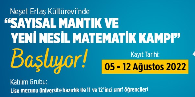 Ataşehir’de Matematik Kampı Öğrencileri Ağırlayacak