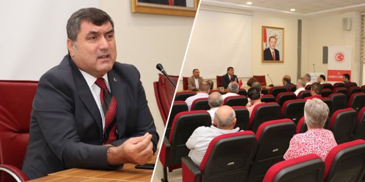 Kaymakam Şahin Muhtarlarla Bir Araya Geldi