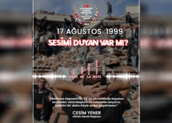 Başkan Yener’den Marmara Depremi Mesajı