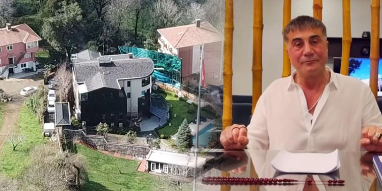 Sedat Peker’in evi Milli Parklar ve Bahçeler’e devredildi