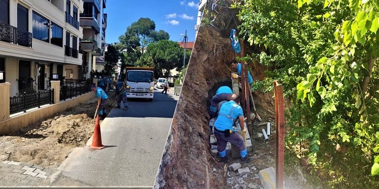 Maltepe’de alt ve üst yapı çalışmaları devam ediyor