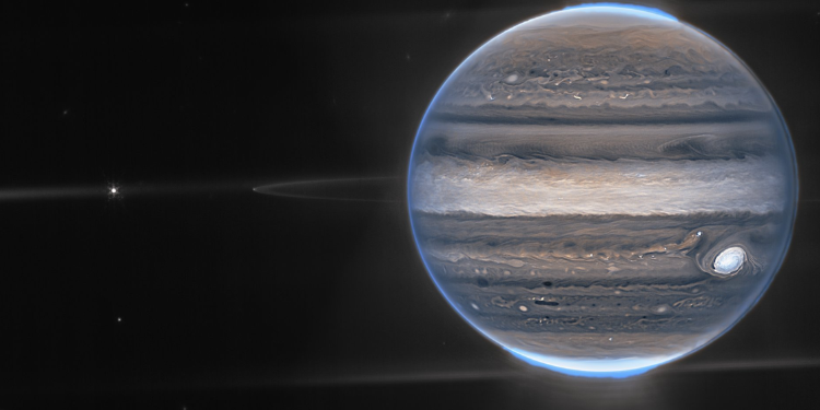 Dev uzay teleskobundan yeni görüntü: Jüpiter