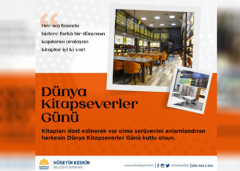 Başkan Keskin, “Kitaplar İyi Ki Var!”