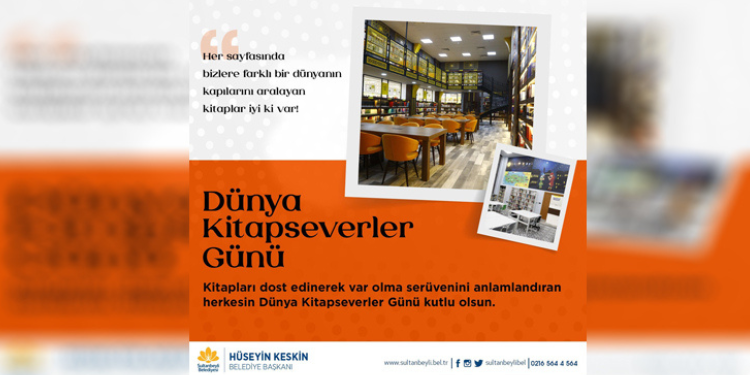 Başkan Keskin, “Kitaplar İyi Ki Var!”