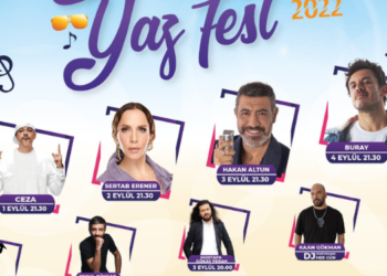 YAZFEST 2022 BAŞLIYOR Tarih : 29 Ağustos 2022