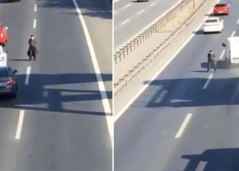 Yer Sultanbeyli: TEM’in Ortasında Kazaya Neden Oldu!