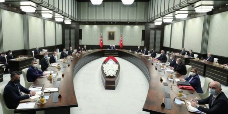 Cumhurbaşkanlığı Kabine Toplantısı Başladı