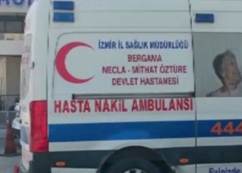 İzmir’de ambulansı çaldı ama yakayı ele verdi!