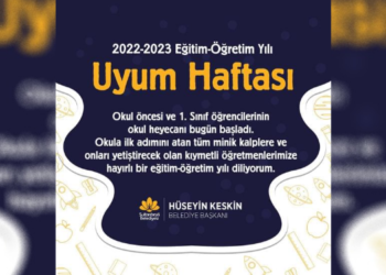 BAŞKAN KESKİN’DEN YENİ EĞİTİM VE ÖĞRETİM YILI MESAJI