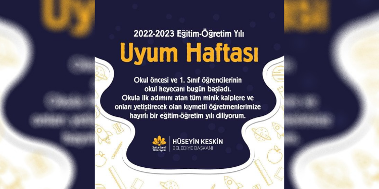 BAŞKAN KESKİN’DEN YENİ EĞİTİM VE ÖĞRETİM YILI MESAJI