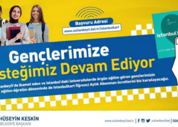Sultanbeyli Belediyesi’nde Üniversite Öğrencilerine Yol Yardımı